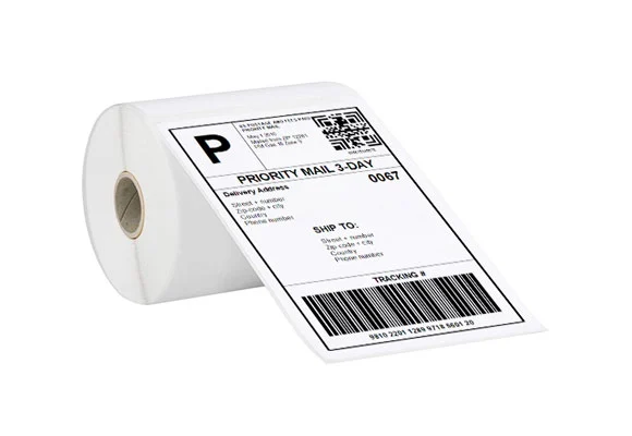 direct thermal fanfold labels
