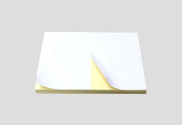white paper sticker uncoated pwp70 y58hm